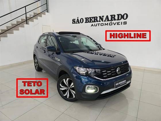 VOLKSWAGEN T-CROSS 1.4 250 TSI TOTAL FLEX HIGHLINE AUTOMÁTICO
